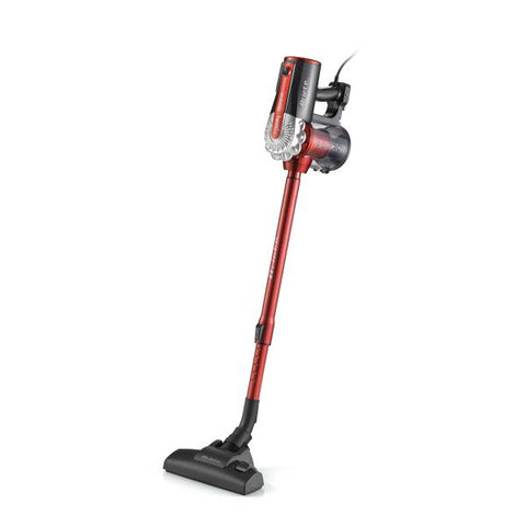 ARIETE 2761HANDY FORCE SCOPA ELETTRICA 600W CAPACIT SERBATOIO 0.5 L SENZA SACCO SPAZZOLA TESSUTI E BECCUCCIO SPAZZOLA TAPPETI/PAVIMENTI LUNGHEZZA CAVO 5MT NERO ROSSO