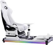 Thermaltake GF500 Flight Simulator Cockpit Snow GSC-F50-CPASWH-01 Sim Rig weiss (GSC-F50-CPASWH-01)