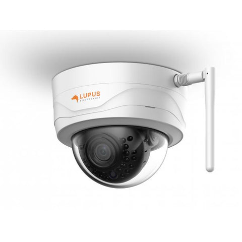 Lupus Electronics LE204 WLAN Telecamera di sicurezza IP Interno e esterno Cupola Nero, Bianco 2304 x 1296 Pixel