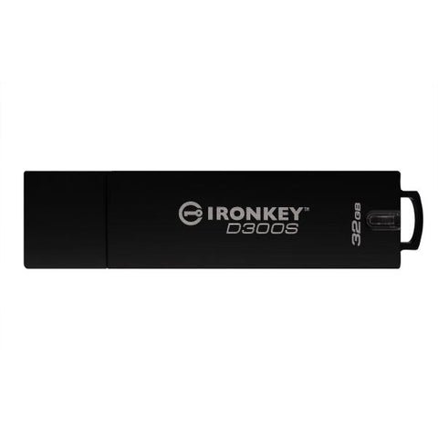 Kingston Technology D300S unità flash USB 32 GB USB tipo A 3.2 Gen 1 (3.1 Gen 1) Nero