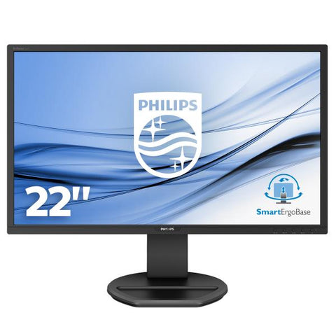 PHILIPS 221B8LHEB/00 21.5" LED FULL HD FORMATO 16:9 CONTRASTO 1.000:1 1xVGA 1xHDMI