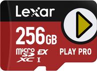 Lexar 256GB microSDXC Express PLAY Pro Express 7.1 UHS-I C10 U3 V30 (LMSXPS0256G-BNNNG)