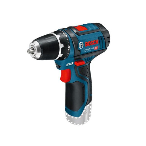 Bosch GSR 12V-15 Professional 1300 Giri/min 600 g Nero, Blu (GSR 10,8-2.LI Set - GSR 10.8-2-LI, Pistol grip - drill, 1.9 cm, 1 cm, 400 RPM, 1300 RPM, 15 N?m - Warranty: 12M)