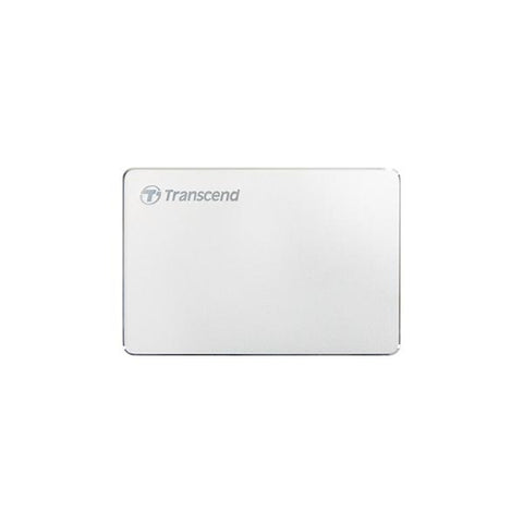 Transcend StoreJet 25C3S disco rigido esterno 1000 GB Argento