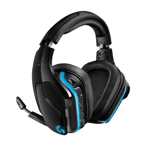 Logitech G G935 Gaming Headset Auricolare Con cavo e senza cavo A Padiglione Giocare Nero, Blu