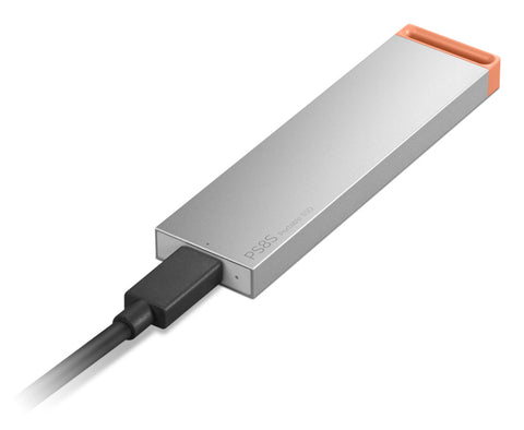 Lenovo PS8S - SSD - 2 TB - extern (tragbar) - USB 3.2 Gen 2 (USB-C Steckverbinder) - Cool Gray - fr ThinkPad T16 Gen 4 21QN (4XB1T88413)