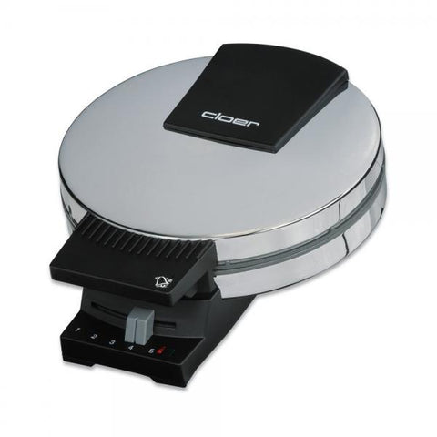 Cloer 0285 piastra per waffle 1 waffle 800 W Cromo