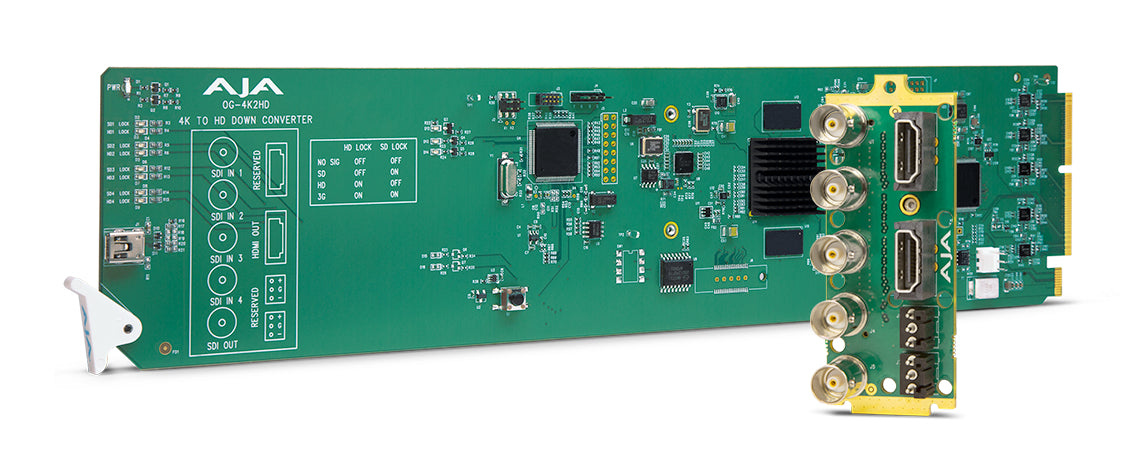 AJA OG-4K2HD modular signal processing module