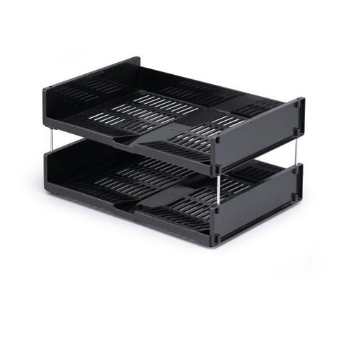 DURABLE OPTIMO VASCHETTA PORTACORRISPONDENZA IN PS MM 62X230X324 COL. ANTRACITE