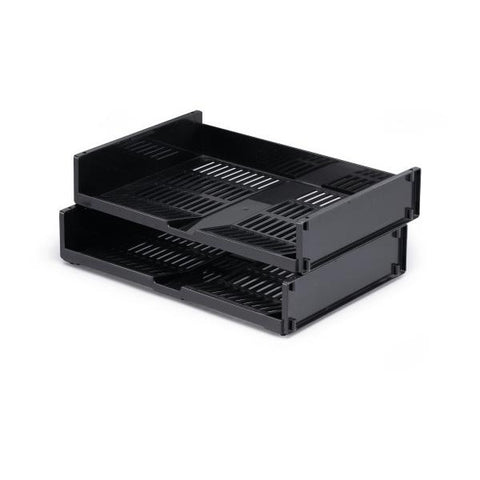 DURABLE OPTIMO VASCHETTA PORTACORRISPONDENZA IN PS MM 62X230X324 COL. ANTRACITE