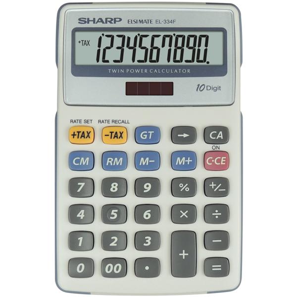 SHARP EL334FB CALCOLATRICE AMPIO DISPLAY A 10 CIFRE