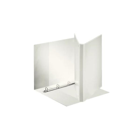 ESSELTE RACCOGLITORE A 4 ANELLI DA 16 MM IN PP A4 MAXI DISLPAY PERSONALIZZABILE DORSO 3 CM COL. BIANCO