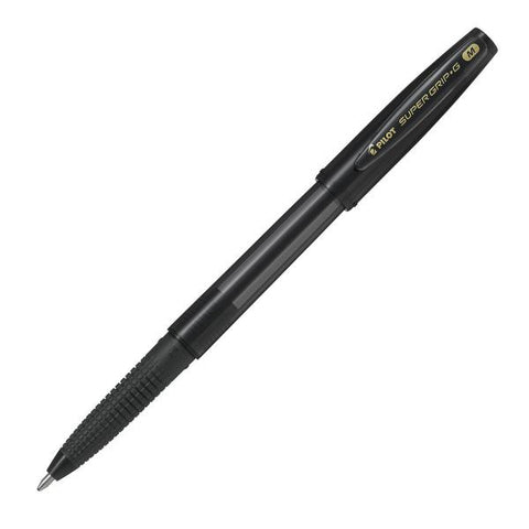 PILOT SUPERGRIP G PENNA A SFERA NERO PUNTA CONICA 1mm CONF 12 Pz.