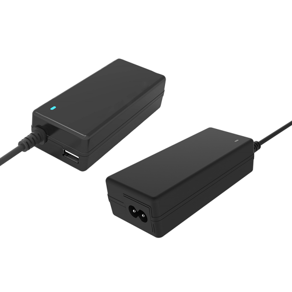 ALIMENTATORE PER NOTEBOOK ITEK 65 WATT UNIVERSALE 12 CONNETTORI + PORTA USB