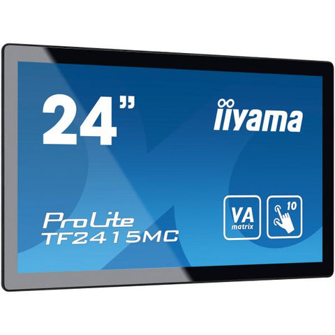 IIYAMA PROLITE TF2415MC-B2 23.8" TOUCH SCREEN LED VA FORMATO 16:9 CONTRASTO 3.000:1 1xHDMI 1xVGA 1xDISPLAY PORT COLORE NERO GARANZIA ITALIA