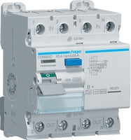 Hager CDB663D FI-Schutzschalter 4-polig 10kA 63A 30mA Typ B+ (CDB663D)