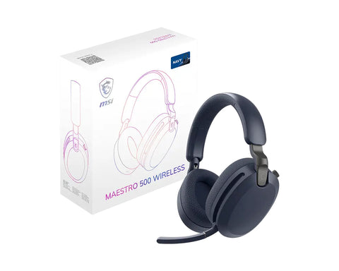 MSI MAESTRO 500 Wireless Navy Gaming Headset (OS3-8ZC9001-000)