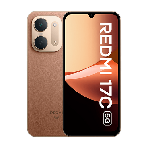 Xiaomi Redmi 17C 5G Dual Sim 4GB RAM 128GB - Brown (MZB0Q02EU)