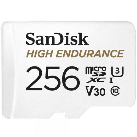 Sandisk microSDHC 256GB HE w/Adapter memoria flash MicroSDXC Classe 10 UHS-I