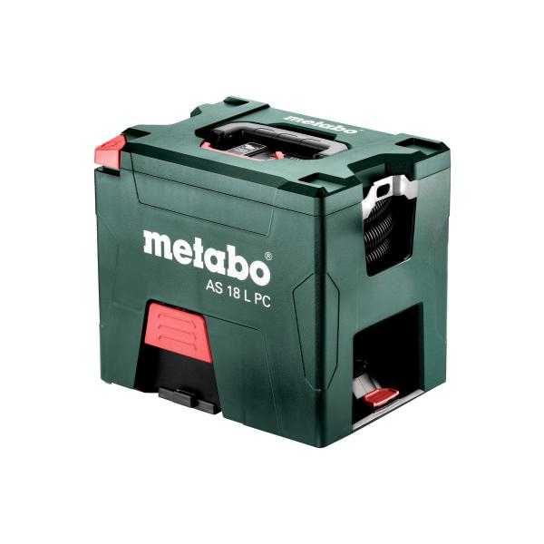Metabo AS 18 L PC Aspiratore senza sacchetto Secco Sacchetto per la polvere 7,5 L