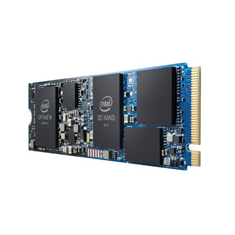 Intel Optane HBRPEKNX0203A01 drives allo stato solido 1 TB M.2 PCI Express 3.0 NVMe 3D XPoint + QLC 3D NAND (Intel Optane Memory H10 32GB & 1TB M.2 80mm PCIe 3.0 SSD)