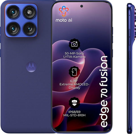 Motorola Edge 70 Fusion 5G 256GB, orient blue (PBBD0009SE)