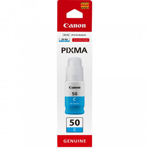 CANON GI-50 C CARTUCCIA CIANO PER PIXMA G5050, G6050, G7050, GM2050, GM4050