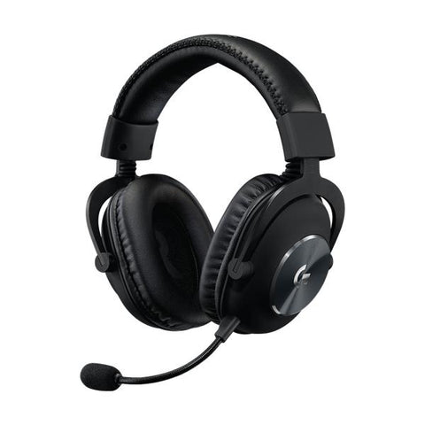 Auricolari con Microfono Logitech PRO X Gaming Headset Nero