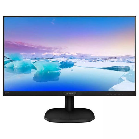 MONITOR PHILIPS 23,8IPS VGA DVI VESA 16:9 PHILIPS 1000:1 5MS 243V7QSB