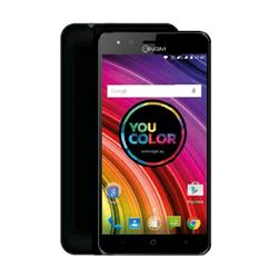 NGM YOU COLOR E507 DUAL SIM 5" QUAD CORE 4GB EXTRA COVER OMAGGIO AGGIUNTIVA TRA 21 COLORI ITALIA NEGRO