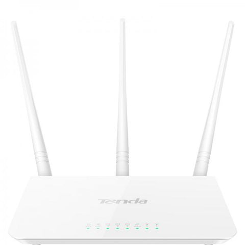 ROUTER TENDA 300MBPS 4P 10/100 DI CUI 1P WAN 3 ANTENNE 5DBI ACCESS POINT
