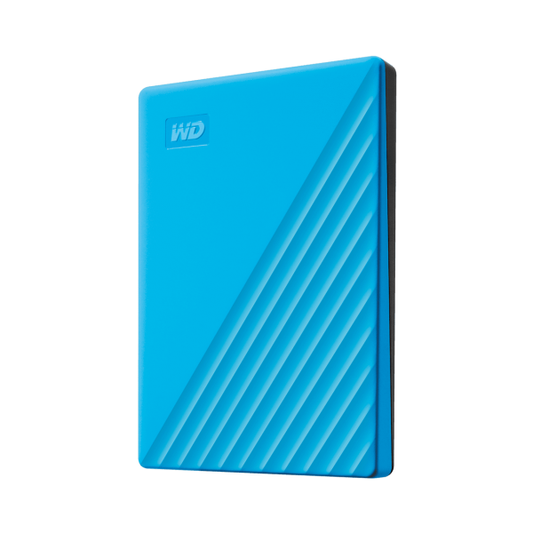 WESTERN DIGITAL MY PASSPORT HDD ESTERNO 4.000GB INTERFACCIA USB 3.0 COLORE BLU