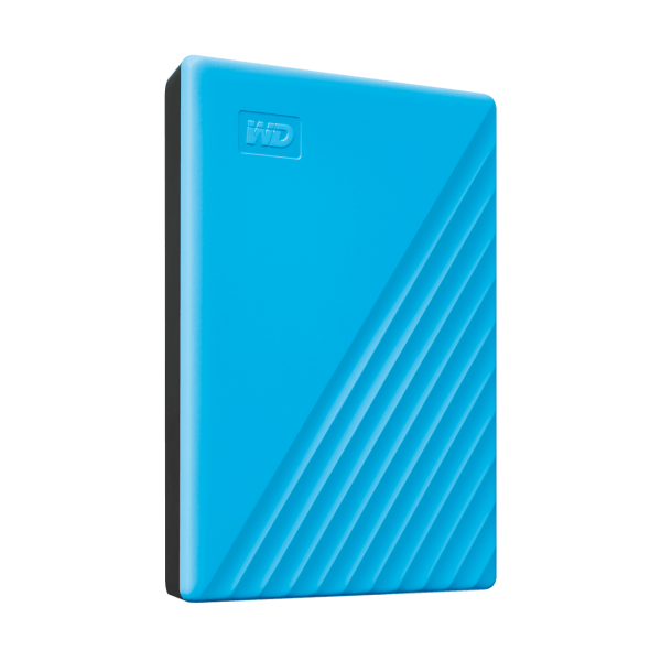 WESTERN DIGITAL MY PASSPORT HDD ESTERNO 4.000GB INTERFACCIA USB 3.0 COLORE BLU