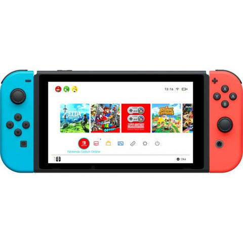 Nintendo Switch V2 2019 console da gioco portatile 15,8 cm (6.2") 32 GB Wi-Fi Nero, Blu, Rosso