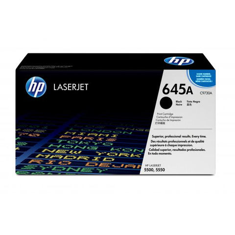 HP C9730A TONER NERO PER LASERJET 5550DTN-5550DN-5550N-5550 GARANZIA ITALIA (C9730A)