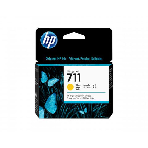 HP 711 CARTUCCIA GIALLO PER STAMPANTI INK JET HP (CZ132A)