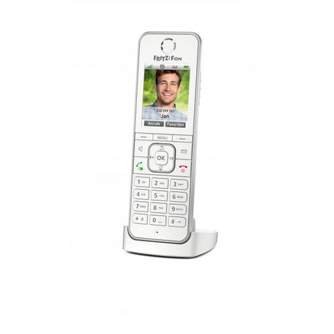AVM FRITZ!Fon C6 Telefono DECT Identificatore di chiamata Bianco