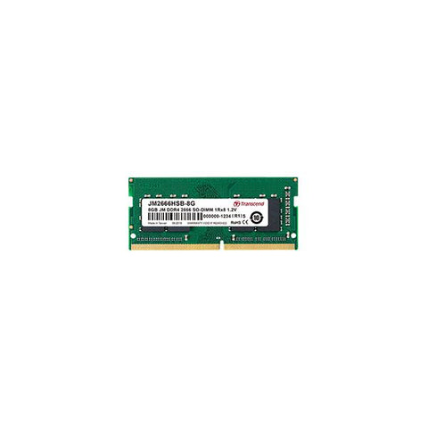 TRANSCEND JM2666HSB-16G 16GB (kit 2 x8GB) DDR4 2.666MHz SO-DIM CL 19
