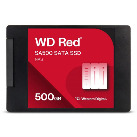 Western Digital Red SA500 2.5" 500 GB Serial ATA III 3D NAND