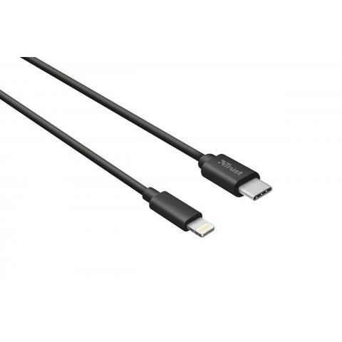 CAVO TRUST LIGHTNING PER APPLE USB-C 1MT NERO 23135