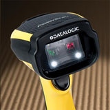 DATALOGIC POWERSCAN 9501 LETTORE DI CODICI A BARRE PORTATILE WIRELESS 1D/2D 433MHz CON CAVO E SENZA CAVO INTERFACCIA RS-232, RS-485, USB NO ACCESSORI NERO/GIALLO