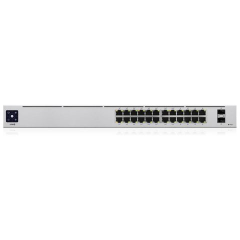 UBIQUITI USW-24-POE-EU SWITCH GESTITO L2/L3 24 PORTE GIGABIT 10/100/1000 DI CUI 16 PoE 95 W - 2 PORTE SFP MONTABILE A RACK
