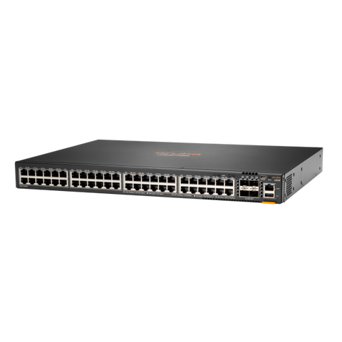 Hewlett Packard Enterprise Aruba 6300F 48-port 1GbE & 4-port SFP56 Gestito L3 Gigabit Ethernet (10/100/1000) 1U Grigio