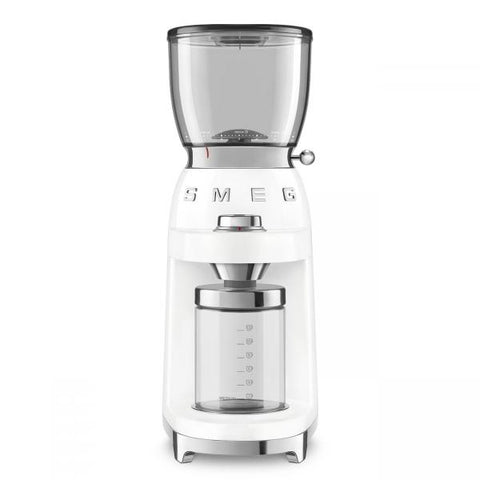 Smeg CGF01WHEU macina caffé Macinacaffè elettrico 150 W Bianco