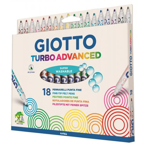 GIOTTO TURBO ADVANCED PENNARELLI CONF. 18 Pz.