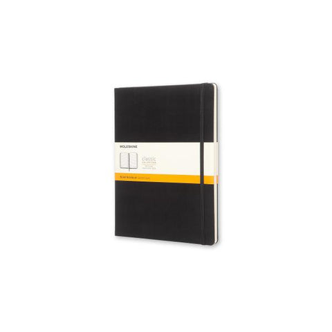 MOLESKINE TACCUINO COPERTINA RIGIDA EXTRA LARGE 19X25 cm RIGHE 96 FOGLI COL. NERO