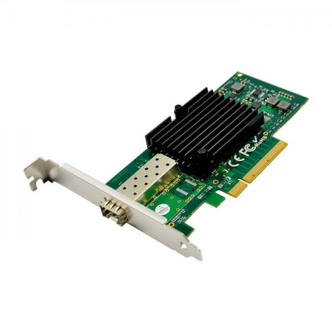 Microconnect MC-PCIE-82599EN scheda di rete e adattatore Interno Fibra 10000 Mbit/s (1 port 10G Fiber Network Card - Main Chip : Intel 82599EN - with Open SFP+ PCIe, Dual profile [Low profile bracket