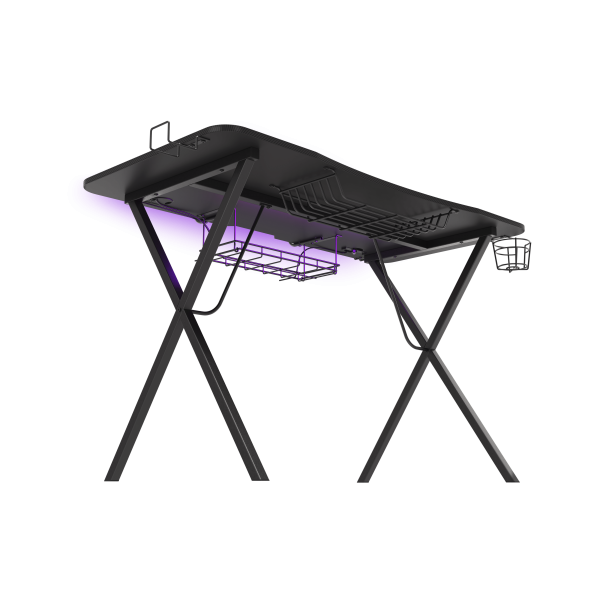 Natec Genesis Holm 300 RGB scrivania per computer Nero