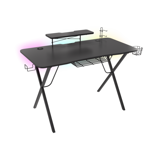 Natec Genesis Holm 300 RGB scrivania per computer Nero