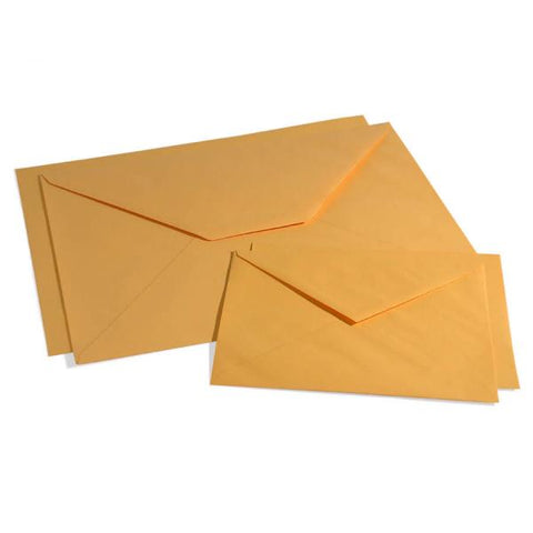 BLASETTI BUSTE DI CARTA TAGLIO A PUNTA GOMMATA 230X320 mm 80 GR COL. GIALLO CONF 250